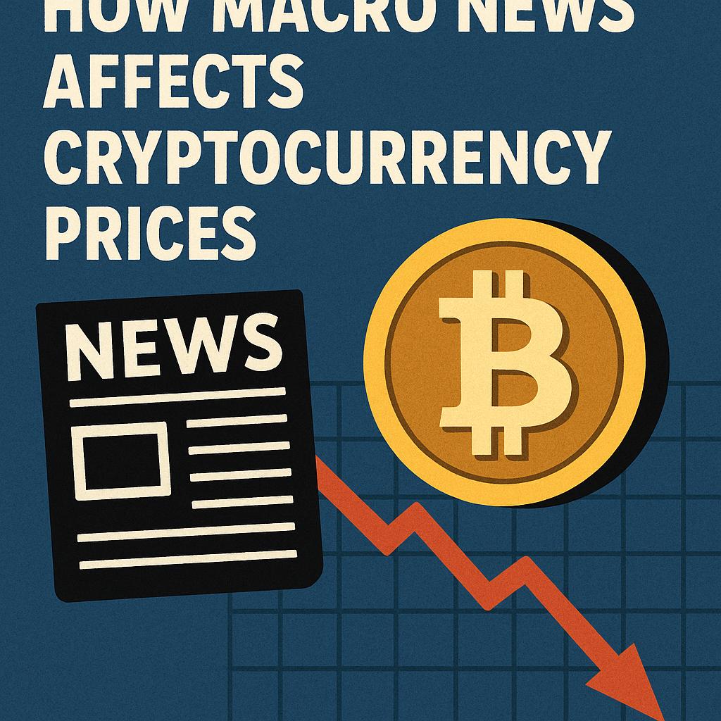 How macro news affects cryptocurrency prices