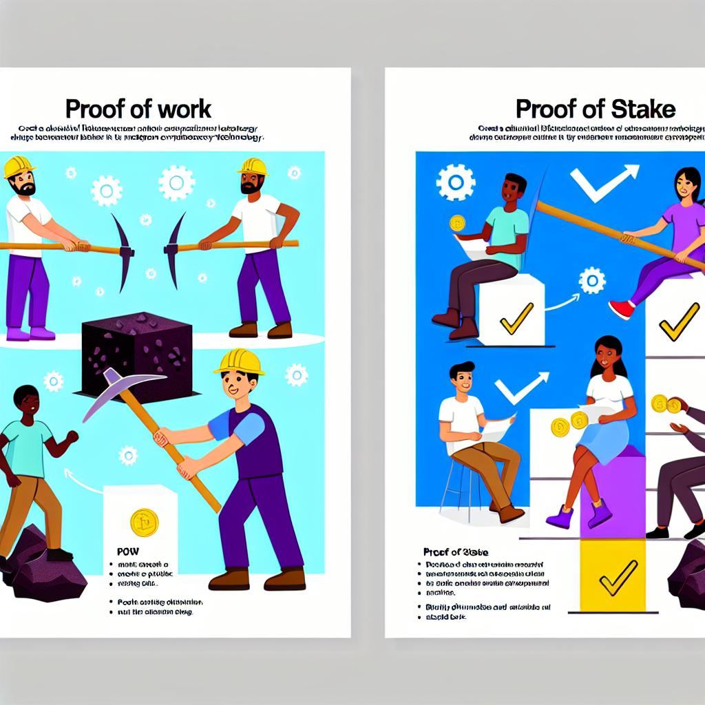 The Difference Between Proof of Work (PoW) and Proof of Stake (PoS)