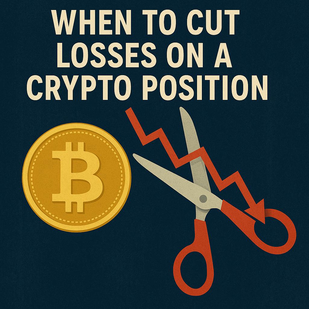 When to cut losses on a crypto position