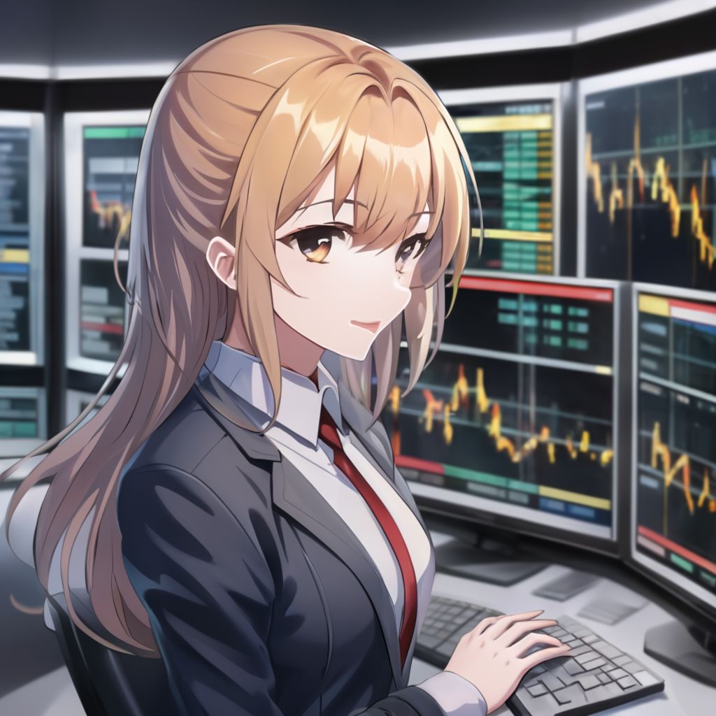 girl trading forex based binary options